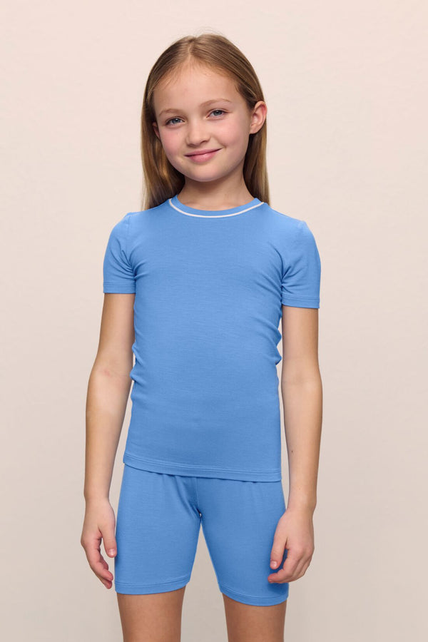 eberjey Kids TENCEL™ Modal Unisex Short PJ Set