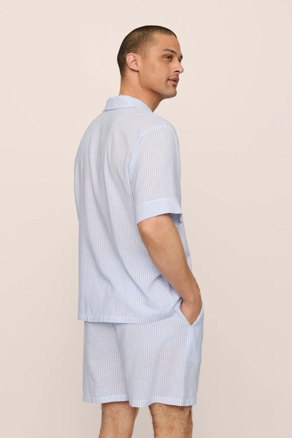 Eberjey Men's Nautico Short PJ Set