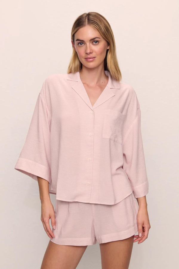 eberjey Nautico Relaxed Short PJ Set