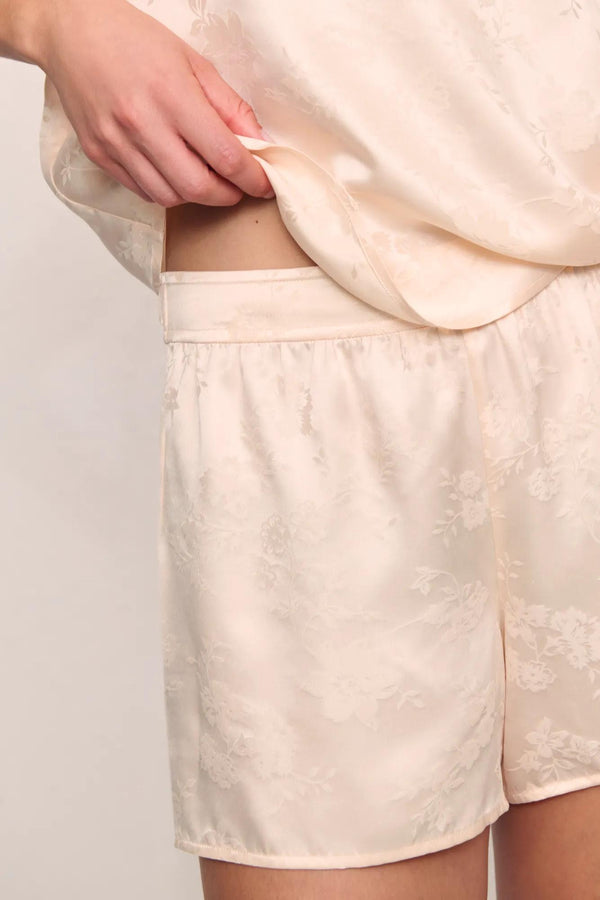 Eberjey Washable Silk Jacquard Cami & Short PJ Set