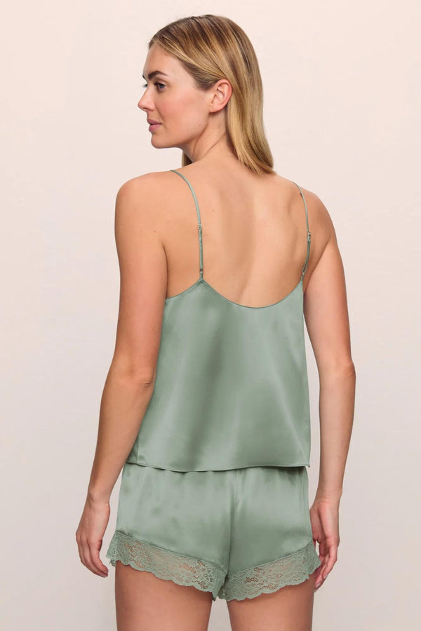 Eberjey Washable Silk Lace Cami & Short Set