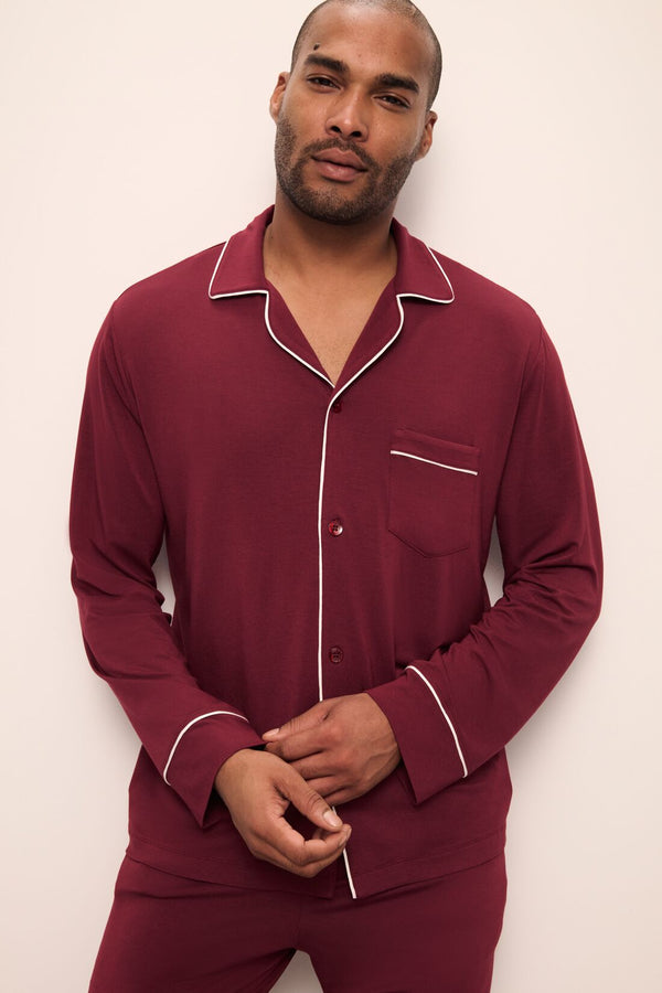 eberjey William TENCEL™ Modal Long PJ Set