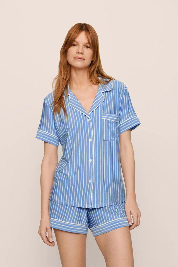 eberjey Gisele Printed TENCEL™ Modal Relaxed Short PJ Set