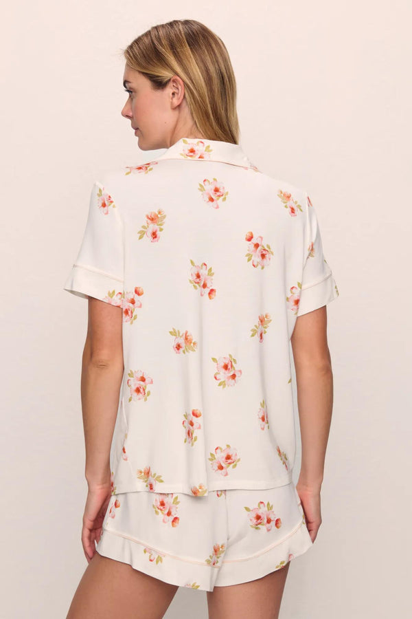 Eberjey Gisele Printed TENCEL™ Modal Relaxed Short PJ Set