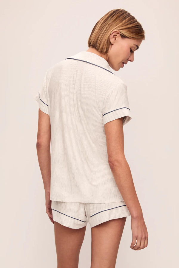 Eberjey Gisele Printed TENCEL™ Modal Shortie Short PJ Set