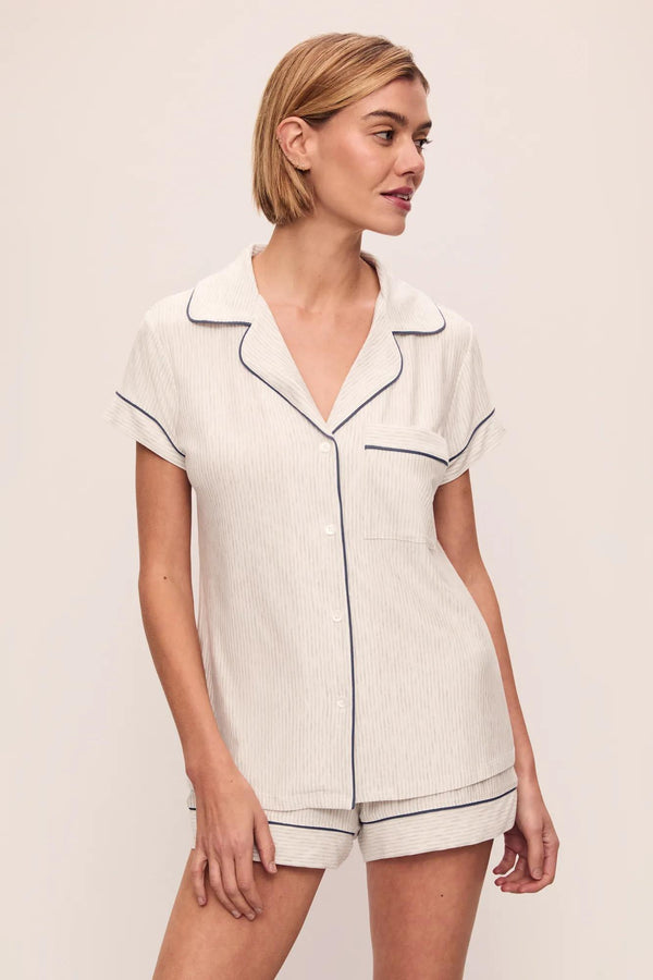 eberjey Gisele Printed TENCEL™ Modal Shortie Short PJ Set