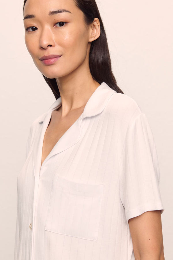 Eberjey Gisele TENCEL™ Modal Rib Relaxed Short PJ Set