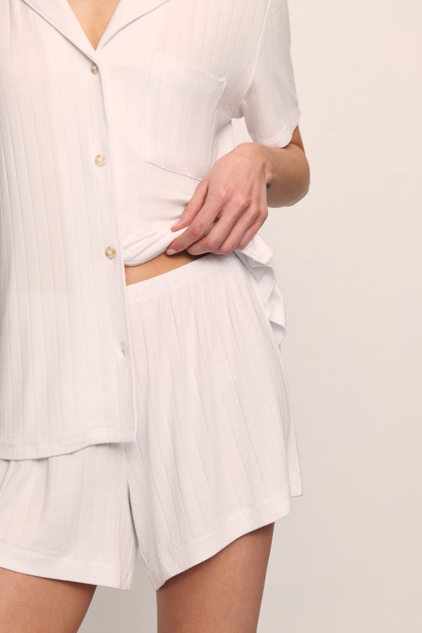 Eberjey Gisele TENCEL™ Modal Rib Relaxed Short PJ Set