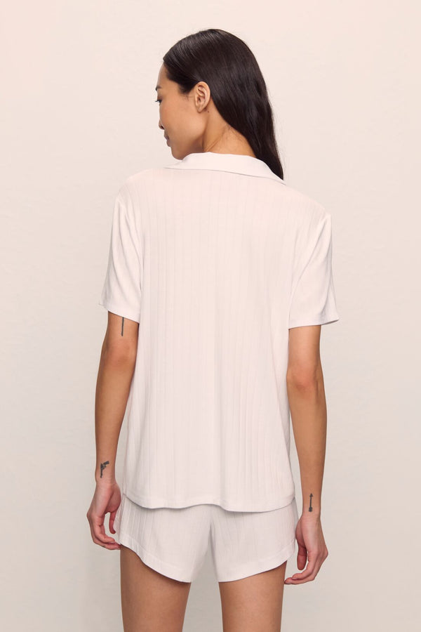 Eberjey Gisele TENCEL™ Modal Rib Relaxed Short PJ Set