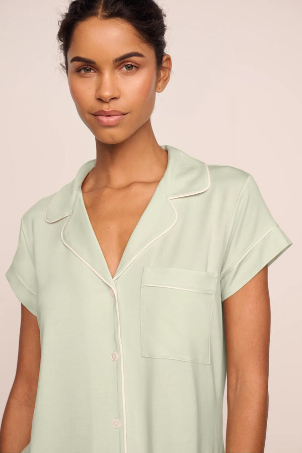 Eberjey Gisele TENCEL™ Modal Short Sleeve Cropped PJ Set