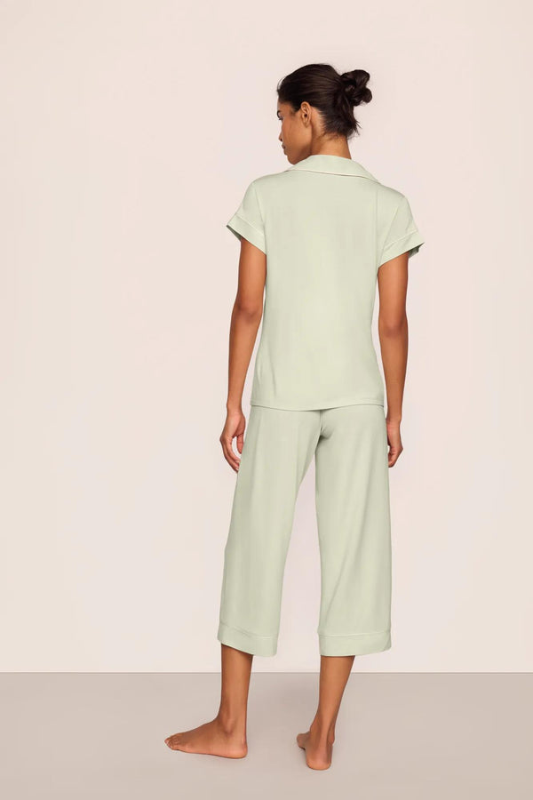 Eberjey Gisele TENCEL™ Modal Short Sleeve Cropped PJ Set