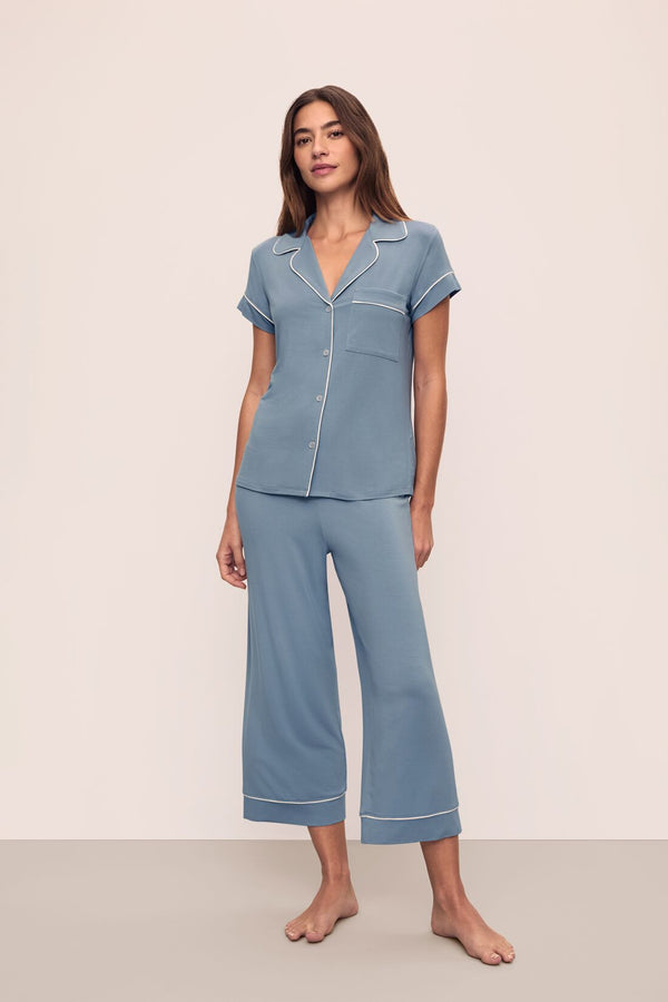 eberjey Gisele TENCEL™ Modal Short Sleeve Cropped PJ Set
