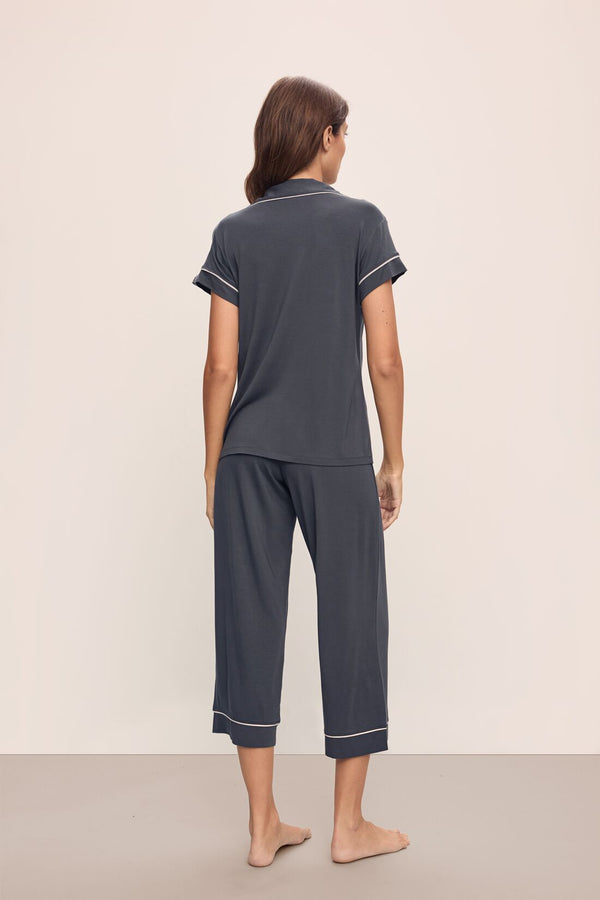 Eberjey Gisele TENCEL™ Modal Short Sleeve Cropped PJ Set