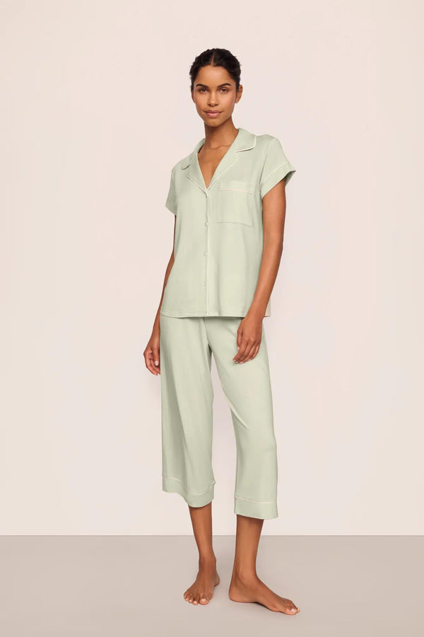 eberjey Gisele TENCEL™ Modal Short Sleeve Cropped PJ Set