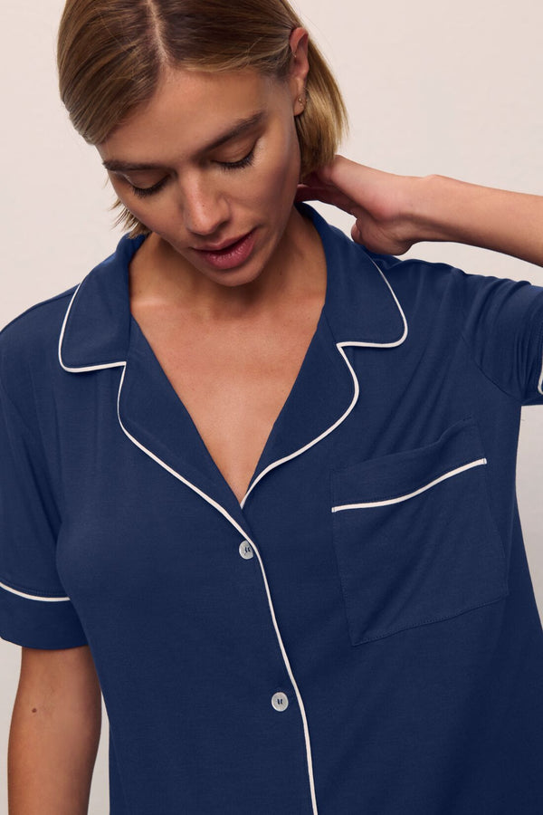 Eberjey Gisele TENCEL™ Modal Short Sleeve & Pant PJ Set