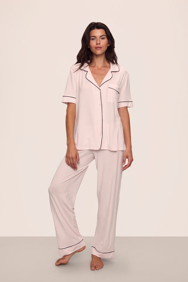 eberjey Gisele TENCEL™ Modal Short Sleeve & Pant PJ Set