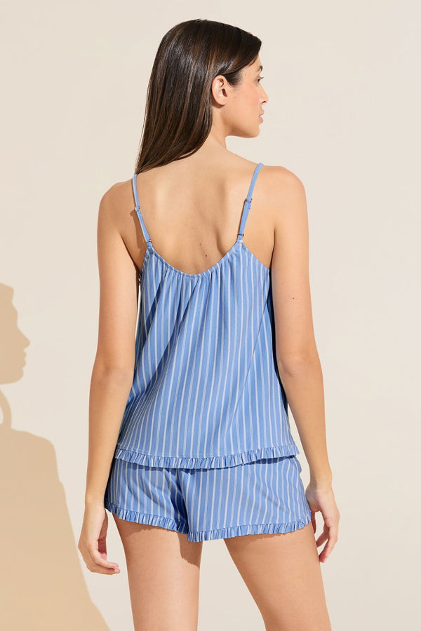 Eberjey Gisele TENCEL™ Printed Modal Ruffle Cami & Shortie Short Set