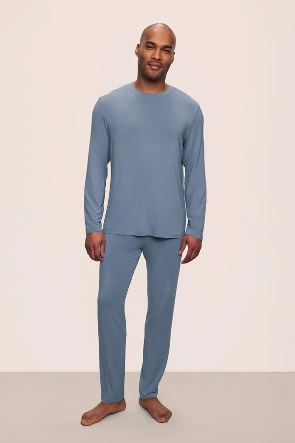 eberjey Henry TENCEL™ Modal Long Sleeve Crew PJ Set