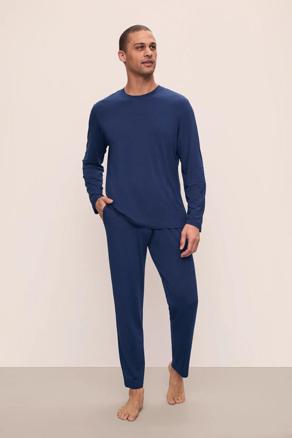eberjey Henry TENCEL™ Modal Long Sleeve Crew PJ Set