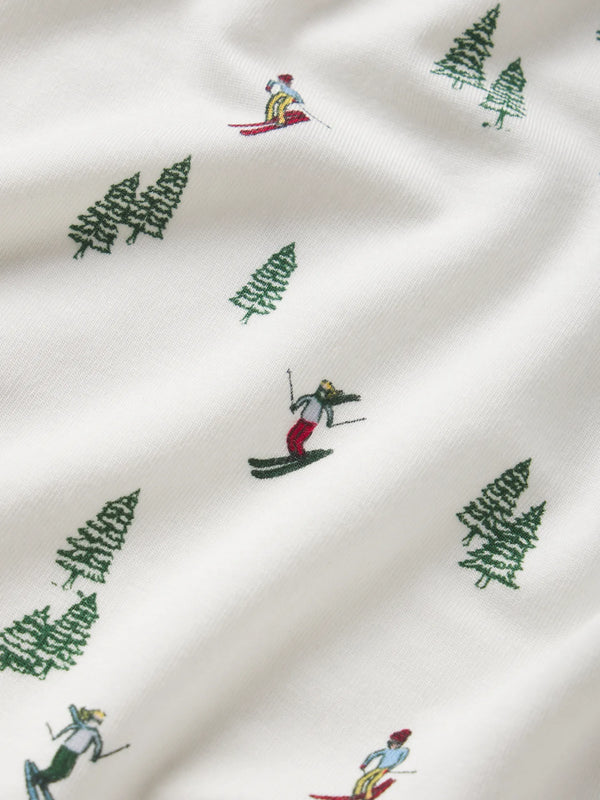 Eberjey Kids Printed TENCEL™ Modal Unisex Long PJ Set