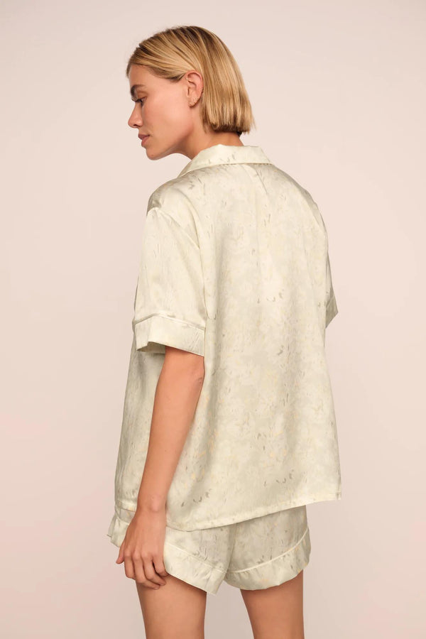 Eberjey Preorder | Inez Washable Silk Printed Short PJ Set