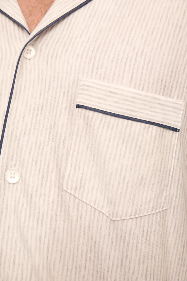 Eberjey William Printed TENCEL™ Modal Long PJ Set