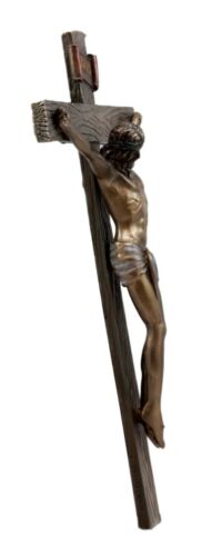 Ebros Gift 10"H INRI Jesus Christ Crucified On The Cross Wall Hanging Catholic Crucifix