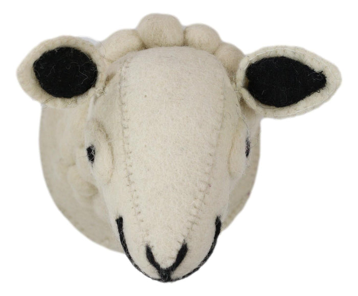 Ebros Gift Adorable Animal Country Farm Sheep Lamb Whimsical Soft Plush Doll Wall Decor
