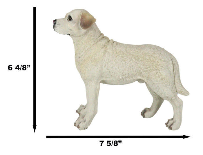 Ebros Gift Adorable Labrador Golden Retriever Dog Standing On All Fours Pet Pal Figurine