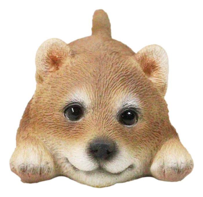 Ebros Gift Adorable Shiba Inu Dog Magnetic Figurine 5" Long Pet Pal Puppy Dogs Accent