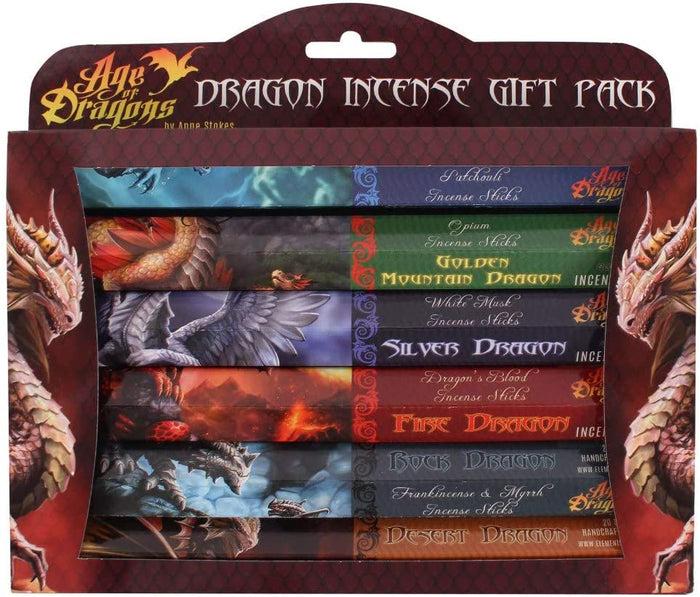 ebros gift Age of Dragons Fragranced Incense Sticks by Anne Stokes 20 Pcs Pack -Pack of 6