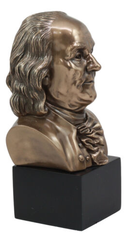 Ebros Gift American Founding Father Benjamin Franklin Bust Statue Patriotic Political Hero