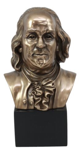 ebros gift American Founding Father Benjamin Franklin Bust Statue Patriotic Political Hero