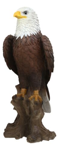 Ebros Gift American Pride National Emblem Bald Eagle Statue 16.5"H Independence Day Glory