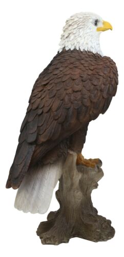 Ebros Gift American Pride National Emblem Bald Eagle Statue 16.5"H Independence Day Glory