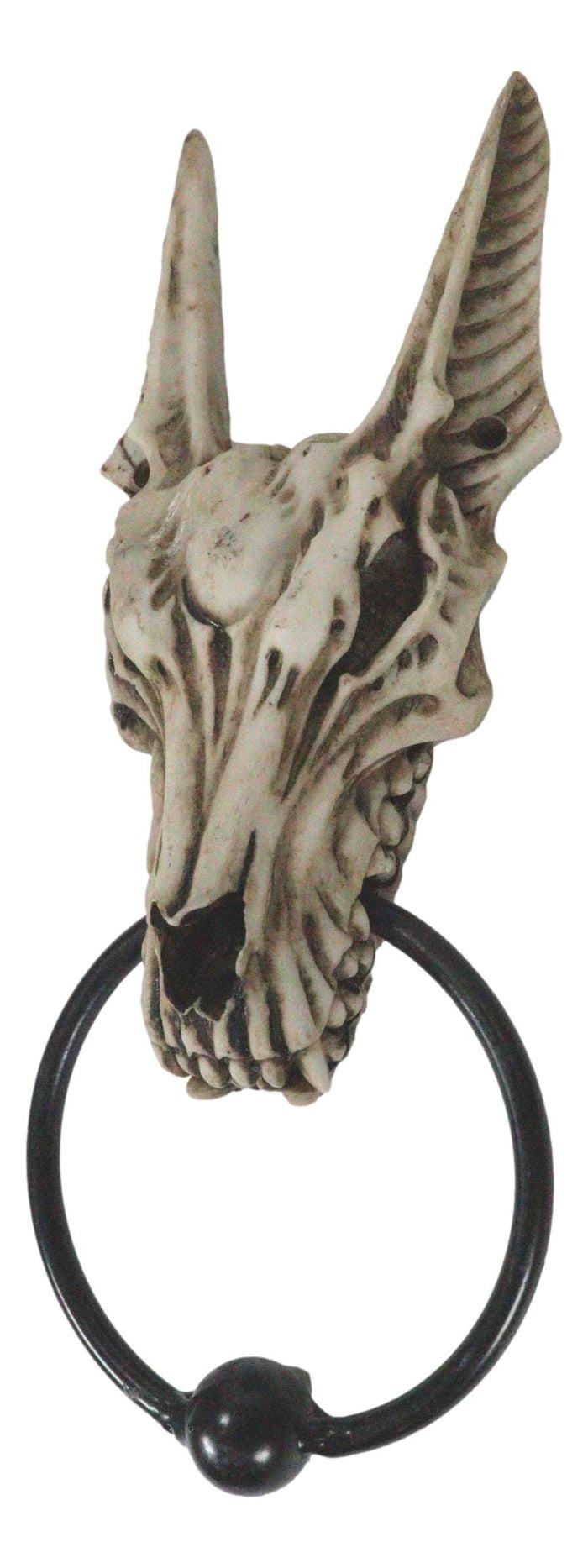 Ebros Gift Ancient Egyptian Anubis Guardian God Of The Dead Skull Decorative Door Knocker