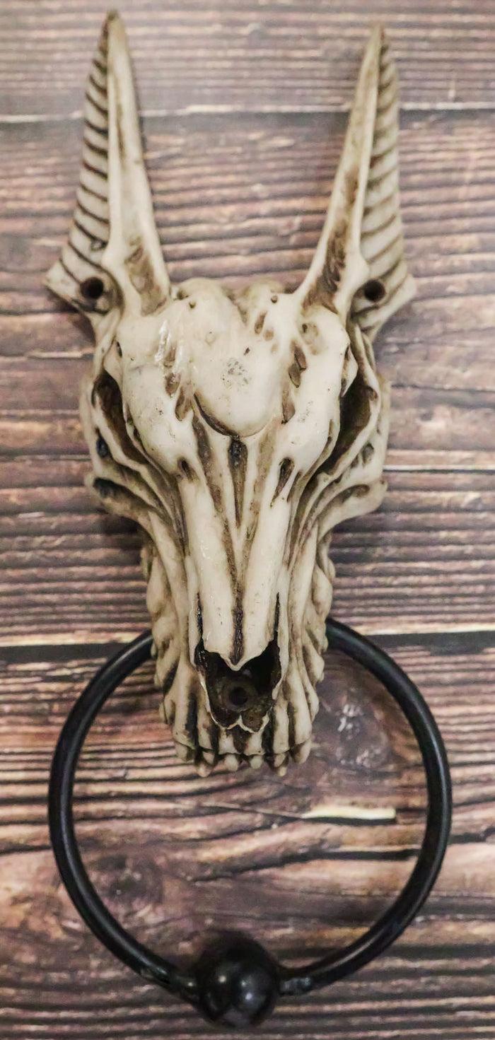 ebros gift Ancient Egyptian Anubis Guardian God Of The Dead Skull Decorative Door Knocker