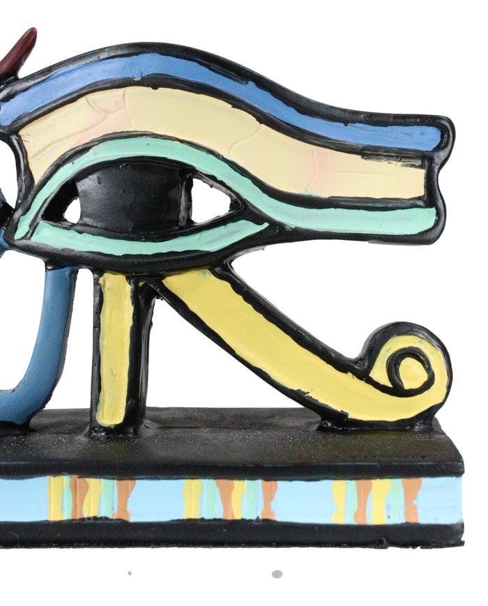 Ebros Gift Ancient Egyptian Culture Wedjat Eye Of Horus Figurine Protection Wealth Health
