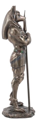 Ebros Gift Ancient Egyptian Deity God Anubis With War Staff Statue God Of Afterlife Mummy