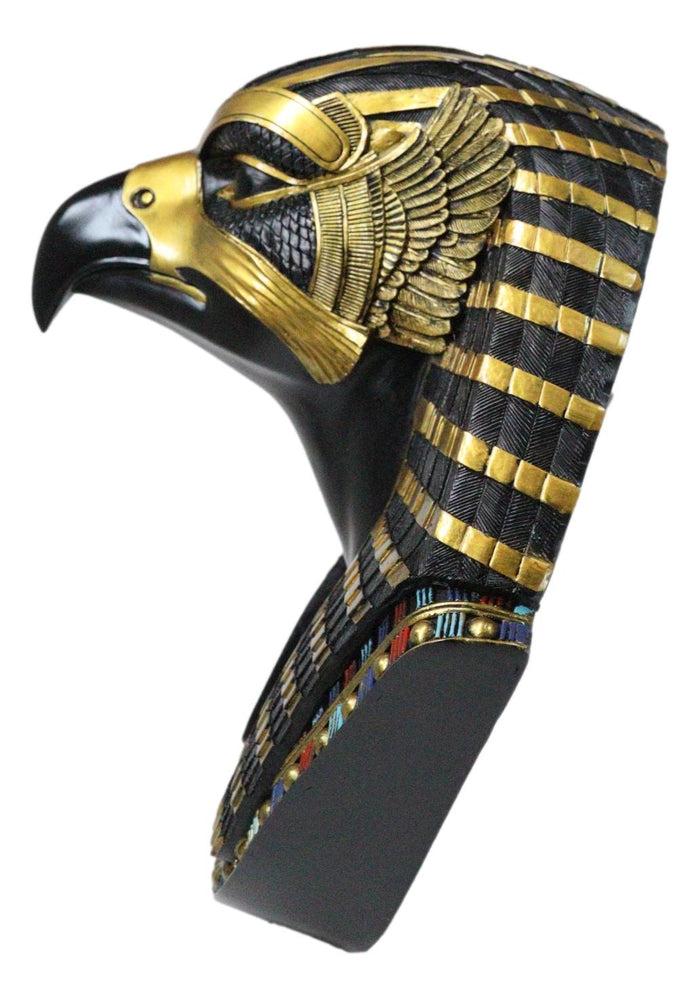 Ebros Gift Ancient Egyptian Deity Horus God Of The Sky Bust Wall Plaque Sculpture 12.25"H