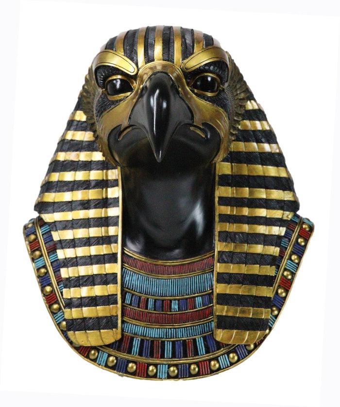 ebros gift Ancient Egyptian Deity Horus God Of The Sky Bust Wall Plaque Sculpture 12.25"H