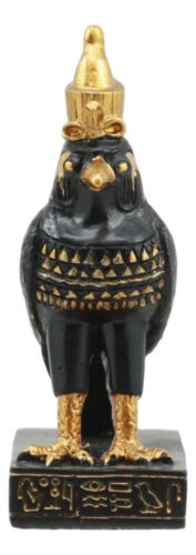 Ebros Gift Ancient Egyptian God Of The Sky Horus Falcon Miniature Figurine Heru 3"H
