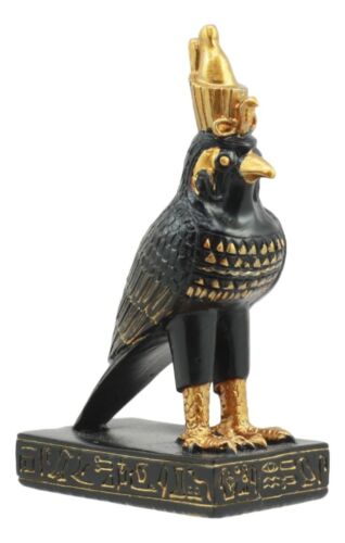 Ebros Gift Ancient Egyptian God Of The Sky Horus Falcon Miniature Figurine Heru 3"H