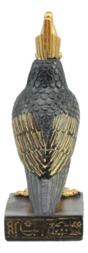 Ebros Gift Ancient Egyptian God Of The Sky Horus Falcon Miniature Figurine Heru 3"H
