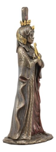 Ebros Gift Ancient Egyptian Queen Cleopatra Statue Goddess Isis Decorative Figurine 12"H