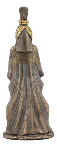 Ebros Gift Ancient Egyptian Queen Cleopatra Statue Goddess Isis Decorative Figurine 12"H