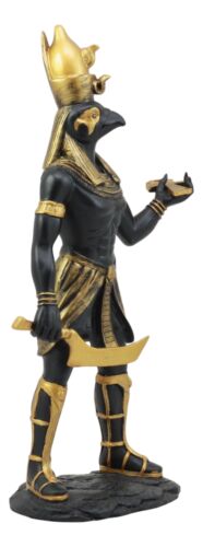 Ebros Gift Ancient Egyptian Theme Falcon Horus Ra Holding Ankh Statue God Of War Sky Decor