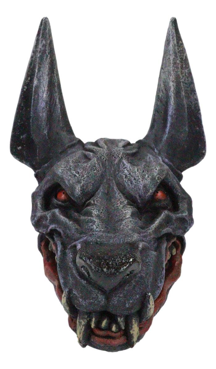 Ebros Gift Ancient Egyptian Underworld Macabre Zombie Jackal God Anubis Skull Head Figurine