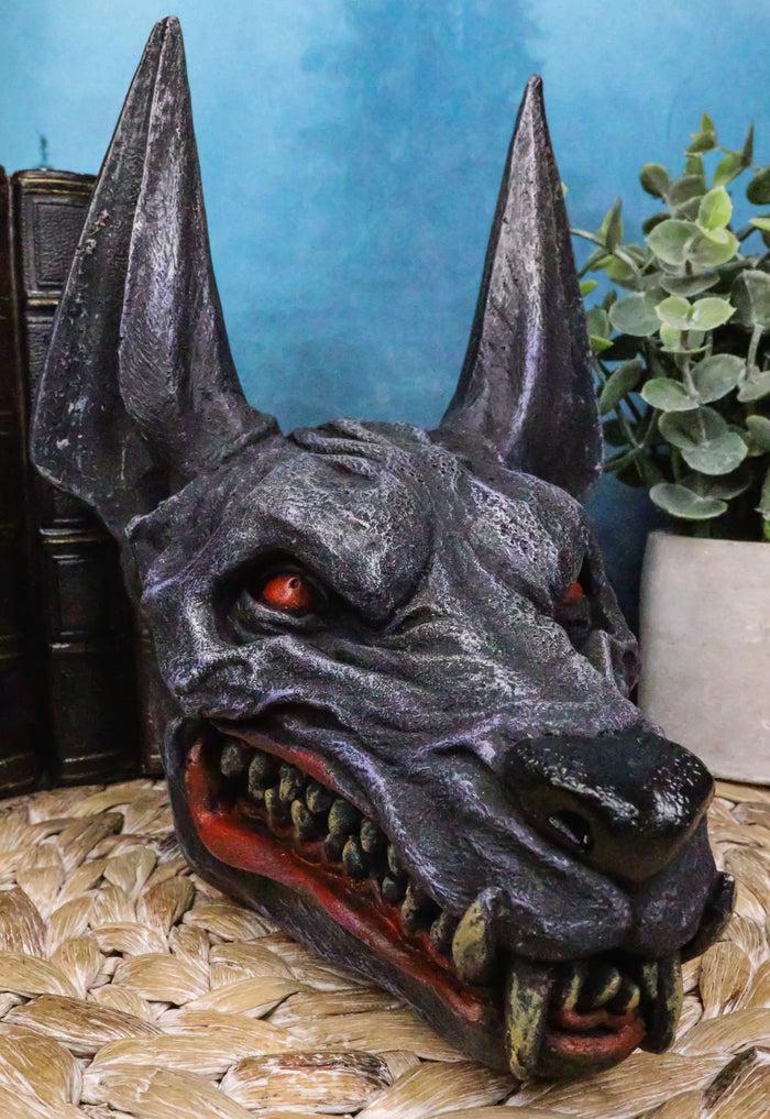 ebros gift Ancient Egyptian Underworld Macabre Zombie Jackal God Anubis Skull Head Figurine