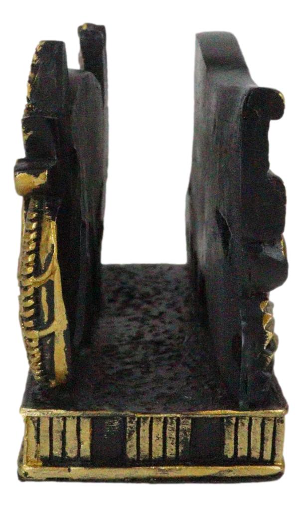Ebros Gift Ancient Egyptian Wedjat Eye Of Horus Uraeus Cobra Business Card Holder Figurine